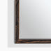 Valerie Walnut Wood Medium 100x80cm Overmantle Arch Mirror