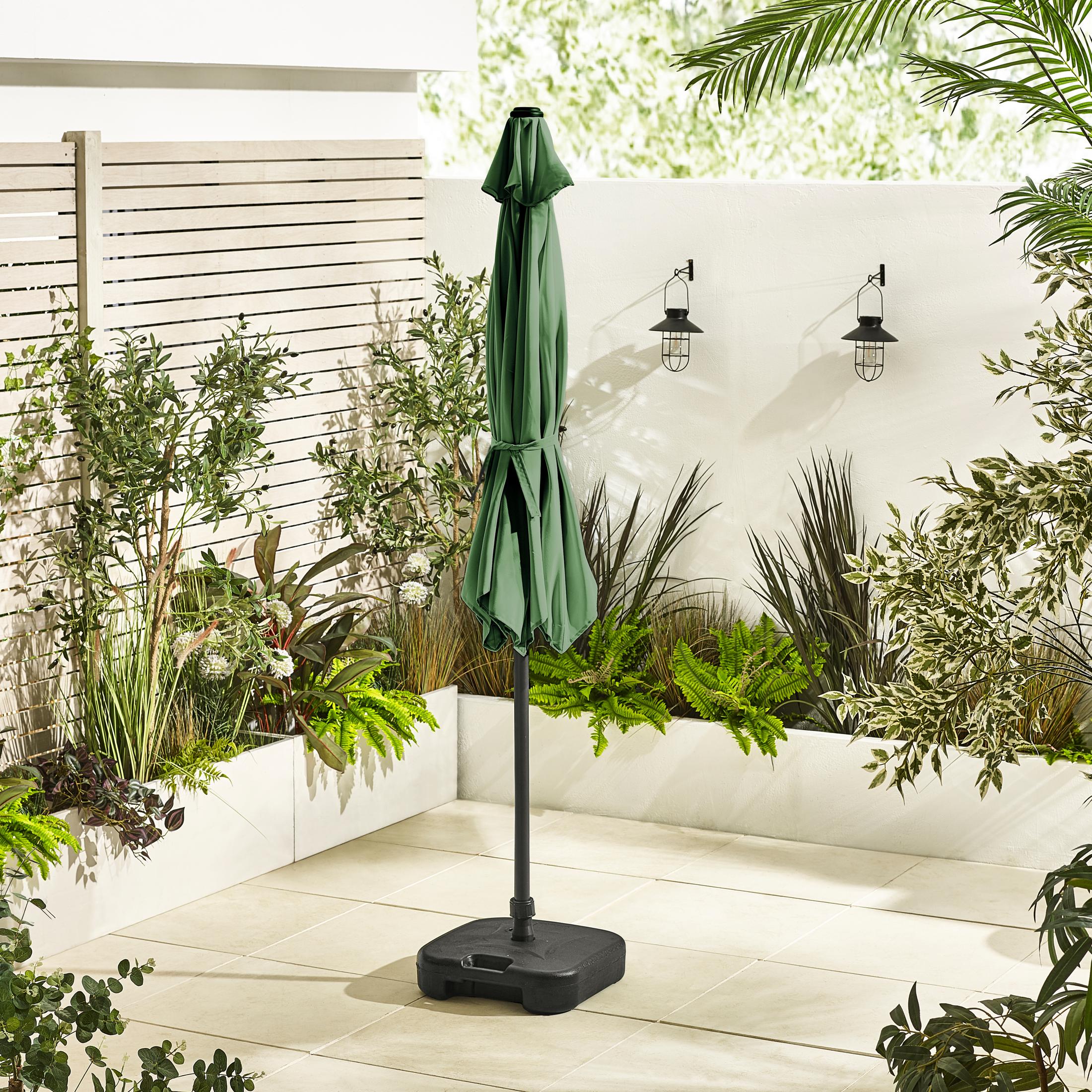 green outdoor patio umbrella Vertical Garden Parasol Option:9th LHD/Front Pair Rockhard American Classic Helmet and rain size-2k
