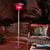 Veya White Solar Outdoor Floor Light