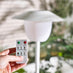Veya White Solar Outdoor Table Light