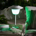 Veya White Solar Outdoor Table Light
