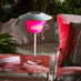 Veya White Solar Outdoor Table Light