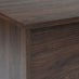 Vienne 2 Drawer Walnut Wood Effect Bedside Table