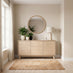 Vienne Oak Wood Effect 3 Door Sideboard