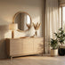 Vienne Oak Wood Effect 3 Door Sideboard