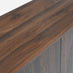 Vienne Walnut Wood Effect 3 Door Sideboard