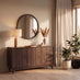 Vienne Walnut Wood Effect 3 Door Sideboard
