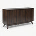 Vienne Walnut Wood Effect 3 Door Sideboard