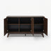 Vienne Walnut Wood Effect 3 Door Sideboard