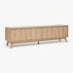 Vienne Oak Wood Effect 3 Door Large Storage TV Stand