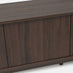 Vienne Walnut Wood Effect 4 Door Large Storage TV Stand