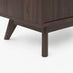 Vienne Walnut Wood Effect 3 Door Large Storage TV Stand