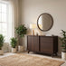 Vienne Walnut Wood Effect 1 Door and 3 Drawer Sideboard