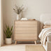 Vienne Oak Wood Effect 3 Drawer Chest of Drawers