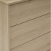 Vienne Oak Wood Effect 3 Drawer Chest of Drawers