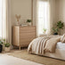 Vienne Oak Wood Effect 3 Drawer Chest of Drawers
