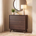 Vienne Walnut Wood Effect 3 Drawer Chest of Drawers