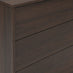 Vienne Walnut Wood Effect 3 Drawer Chest of Drawers