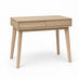 Vienne Oak Effect Wood 2 Drawer Desk