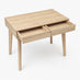 Vienne Oak Effect Wood 2 Drawer Desk