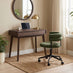 Vienne Walnut Effect Wood 2 Drawer Desk