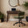 Vienne Walnut Effect Wood 2 Drawer Desk