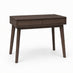 Vienne Walnut Effect Wood 2 Drawer Desk