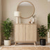 Vienne Oak Wood Effect 2 Door Sideboard