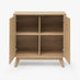 Vienne Oak Wood Effect 2 Door Sideboard