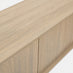 Vienne Oak Wood Effect 3 Door Storage TV Stand