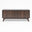 Vienne Walnut Wood Effect 3 Door Storage TV Stand