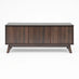 Vienne Walnut Wood Effect 3 Door Storage TV Stand