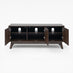 Vienne Walnut Wood Effect 3 Door Storage TV Stand