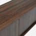 Vienne Walnut Wood Effect 3 Door Storage TV Stand