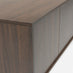 Vienne Walnut Wood Effect 3 Door Storage TV Stand