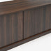 Vienne Walnut Wood Effect 3 Door Storage TV Stand