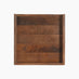 Vinson 1 Drawer Rectangle Walnut Wood Bedside Table