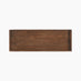 Vinson Rectangle Walnut Wood 2 Drawer Console Table