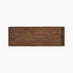 Vinson Rectangle Walnut Wood 2 Drawer Console Table