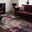 Viva Distressed Magenta & Cream Rug 160x230