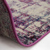 Viva Distressed Magenta & Cream Rug 120x170