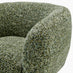 Veda Green Fabric Accent Tub Chair