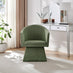 Vera Green Fabric Accent Chair