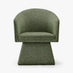Vera Green Fabric Accent Chair