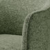 Vera Green Fabric Accent Chair