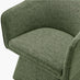 Vera Green Fabric Accent Chair