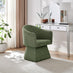 Vera Green Fabric Accent Chair