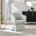 Vera Grey Fabric Accent Chair