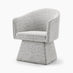 Vera Grey Fabric Accent Chair