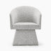Vera Grey Fabric Accent Chair